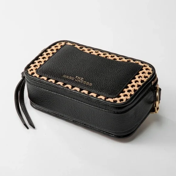 Marc Jacobs The Snapshot Cane Crossbody Bag - Black - Picture 4 of 10